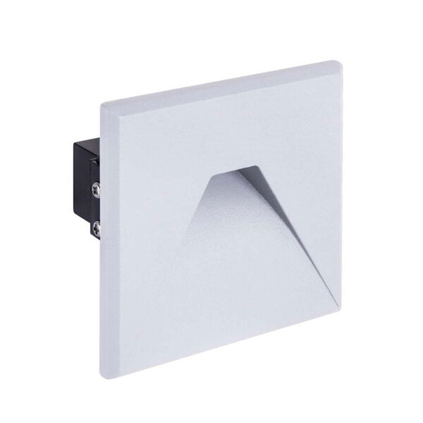 Trappebelysning - Vægspots - Hvid - LED - 1,6W - 75 lm - IP54 - 4000K (03908)