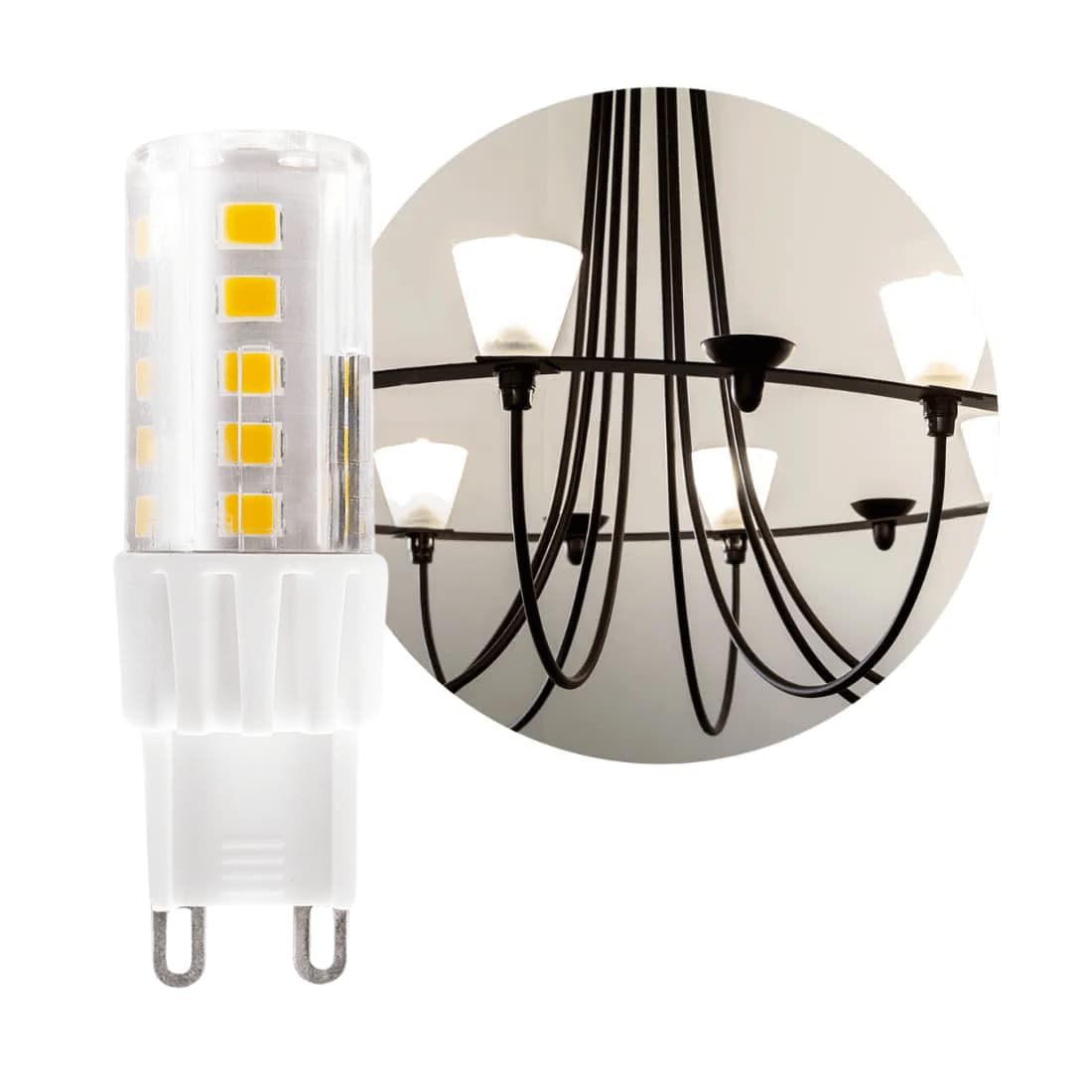 G9 Pære - 4W - LED - 3000K - 380lm