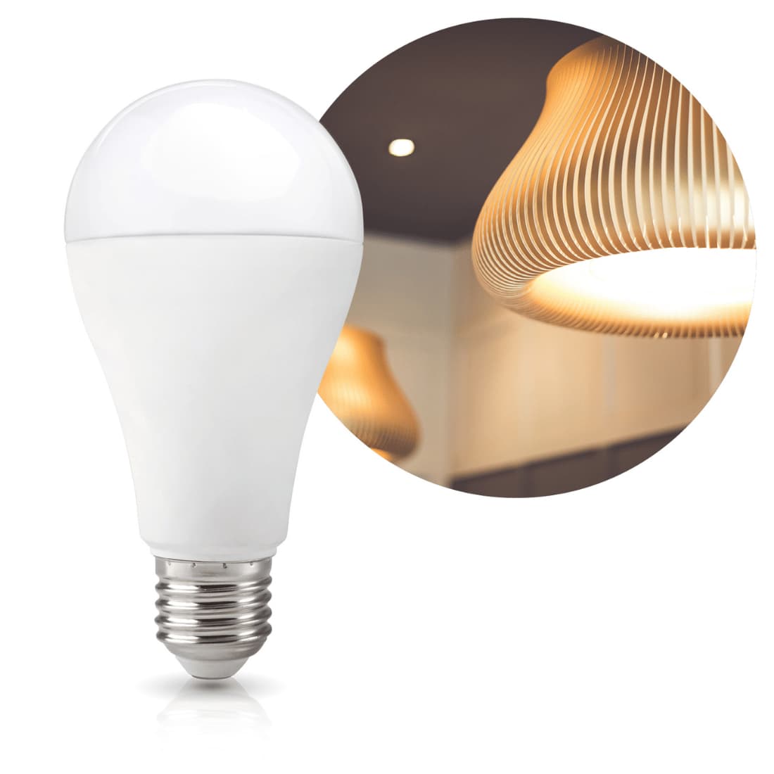 E27 Pære LED - 15w - 3000K