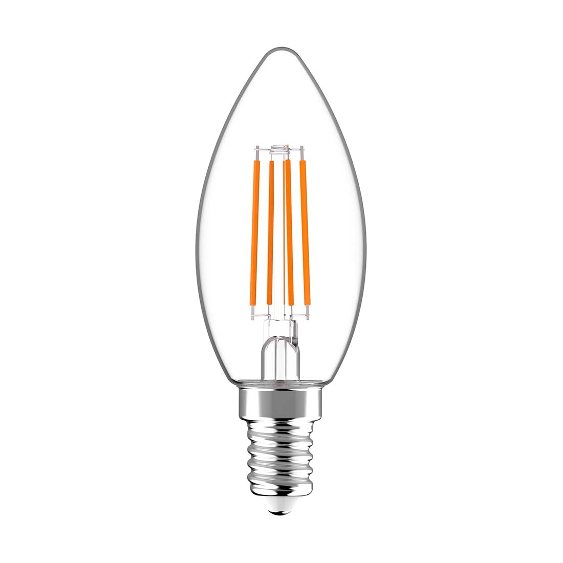 E14 Pære - Filament Pære - LED - 4.5W - 2700K - 470lm