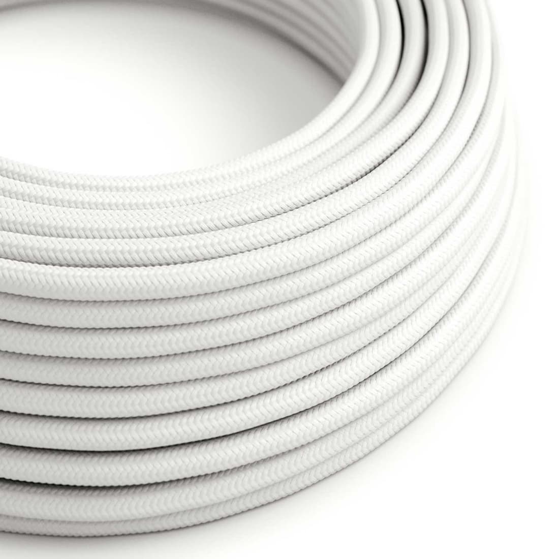 Hvid Stofledning - Creative Cables - 5 Meter - 3x0.75mm2