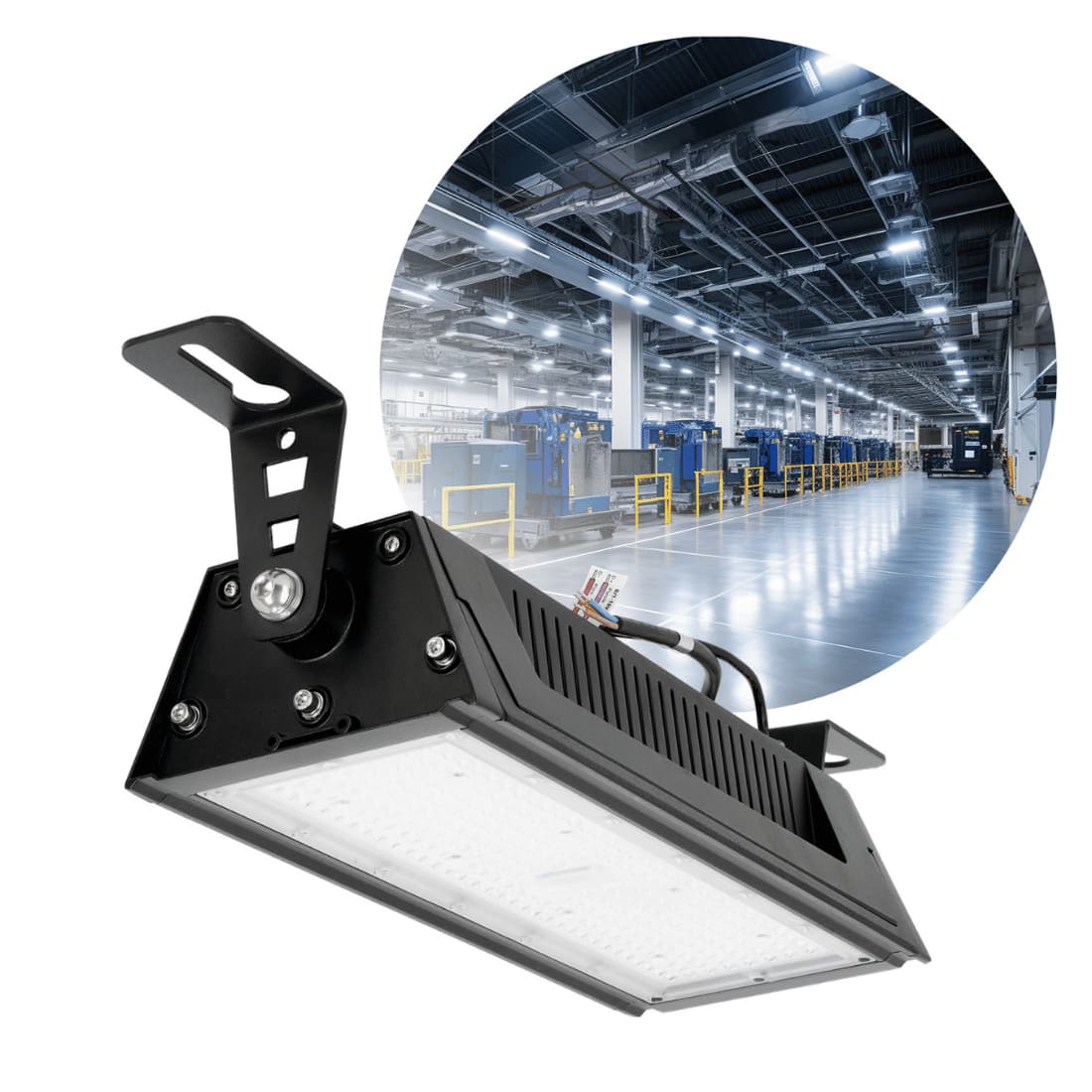 Industri Lampe - LED High Bay - 120W - 4000K - IP65 - 1-10V Dæmpbar