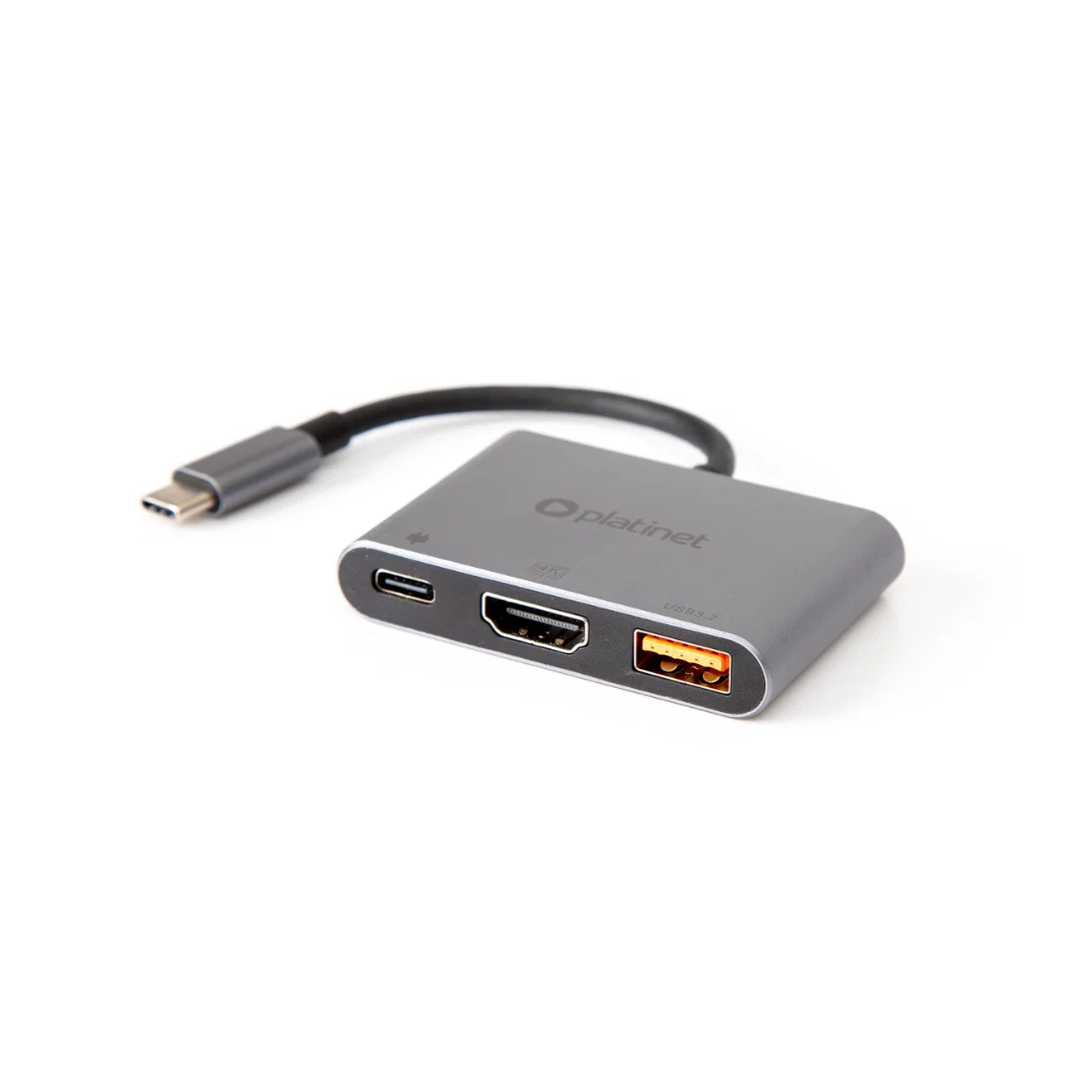 USB-C hub - 3-i-1 - HDMI - USB - USB-C - Plug and play