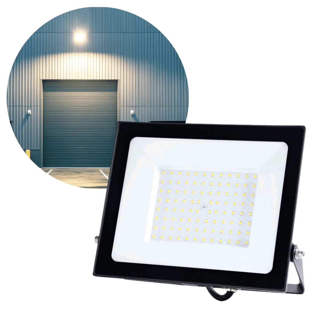 LED Projektør - 100 W - 8700 lm - 4000K - IP65