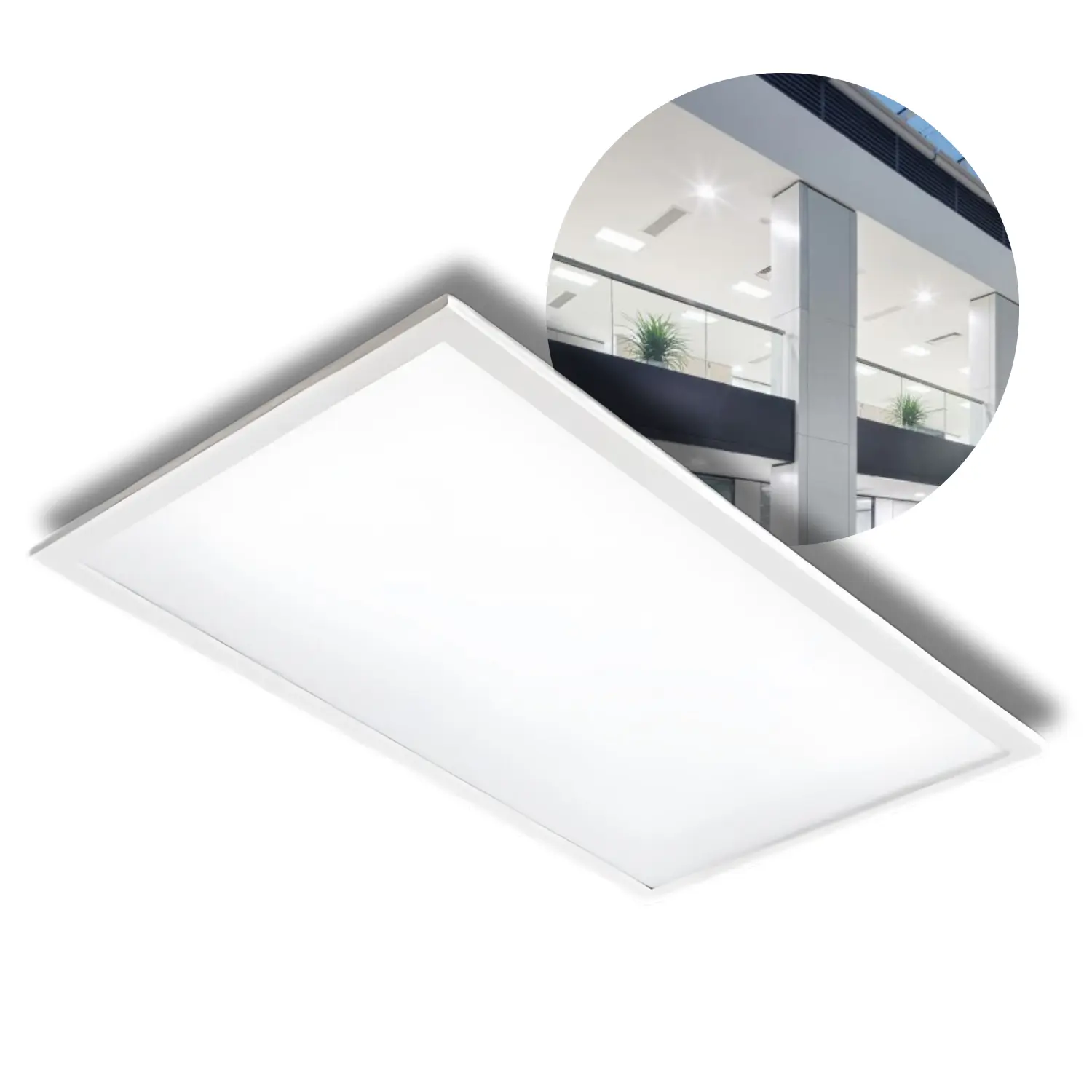 LED Panel 30x60 - 4000K -Â 3120lm - 25W - NELIO G2 - Hvid