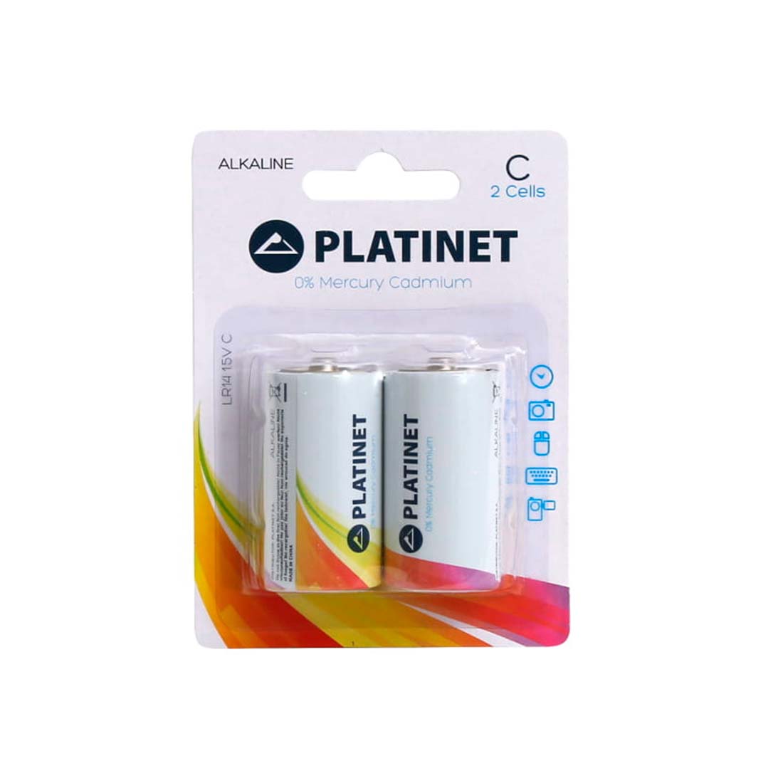 D Batteri - Alkaline Batteri - LR14 - 2 stk. [43732]