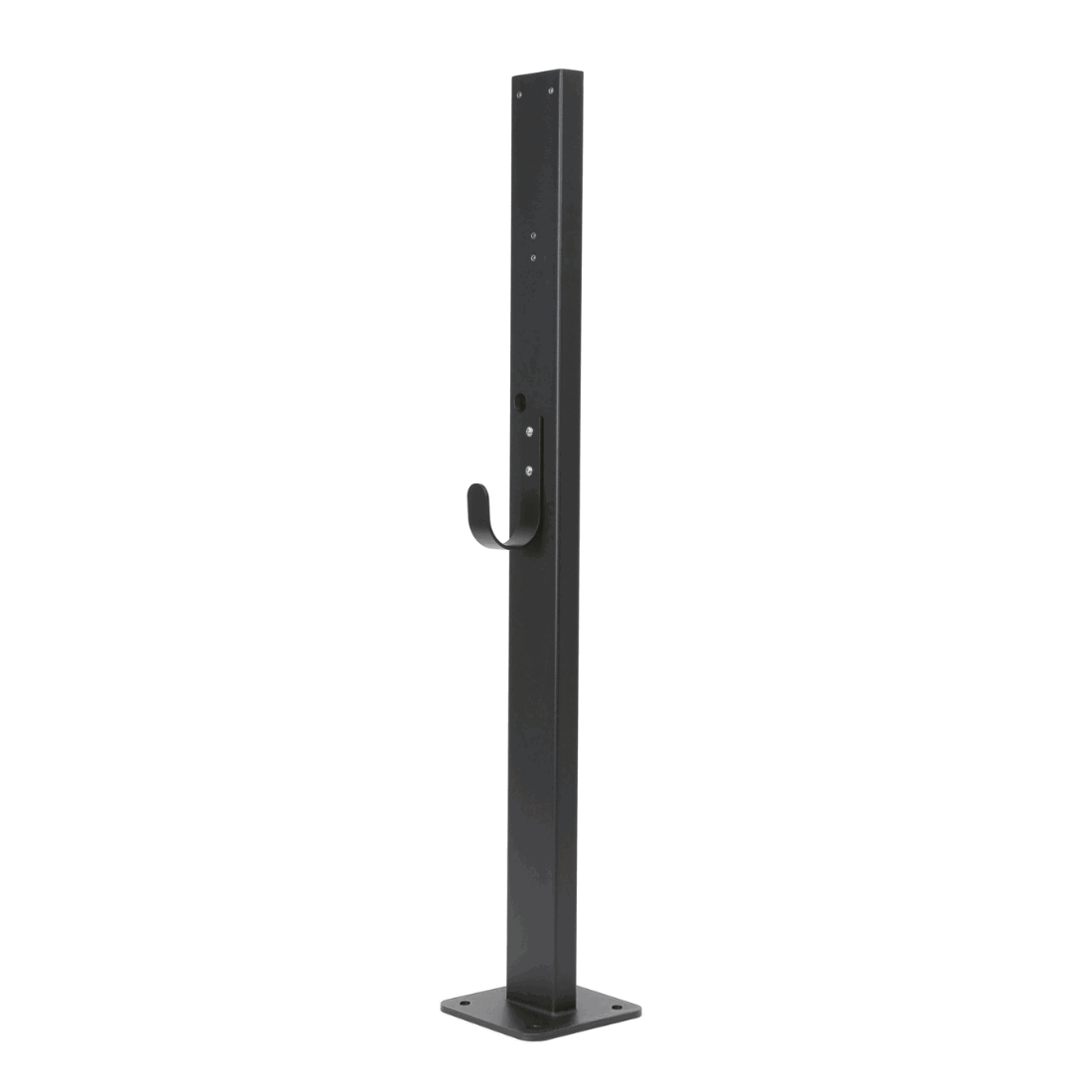Ladeboks stander - 120cm - Holder til elbil væglader - Galvaniseret