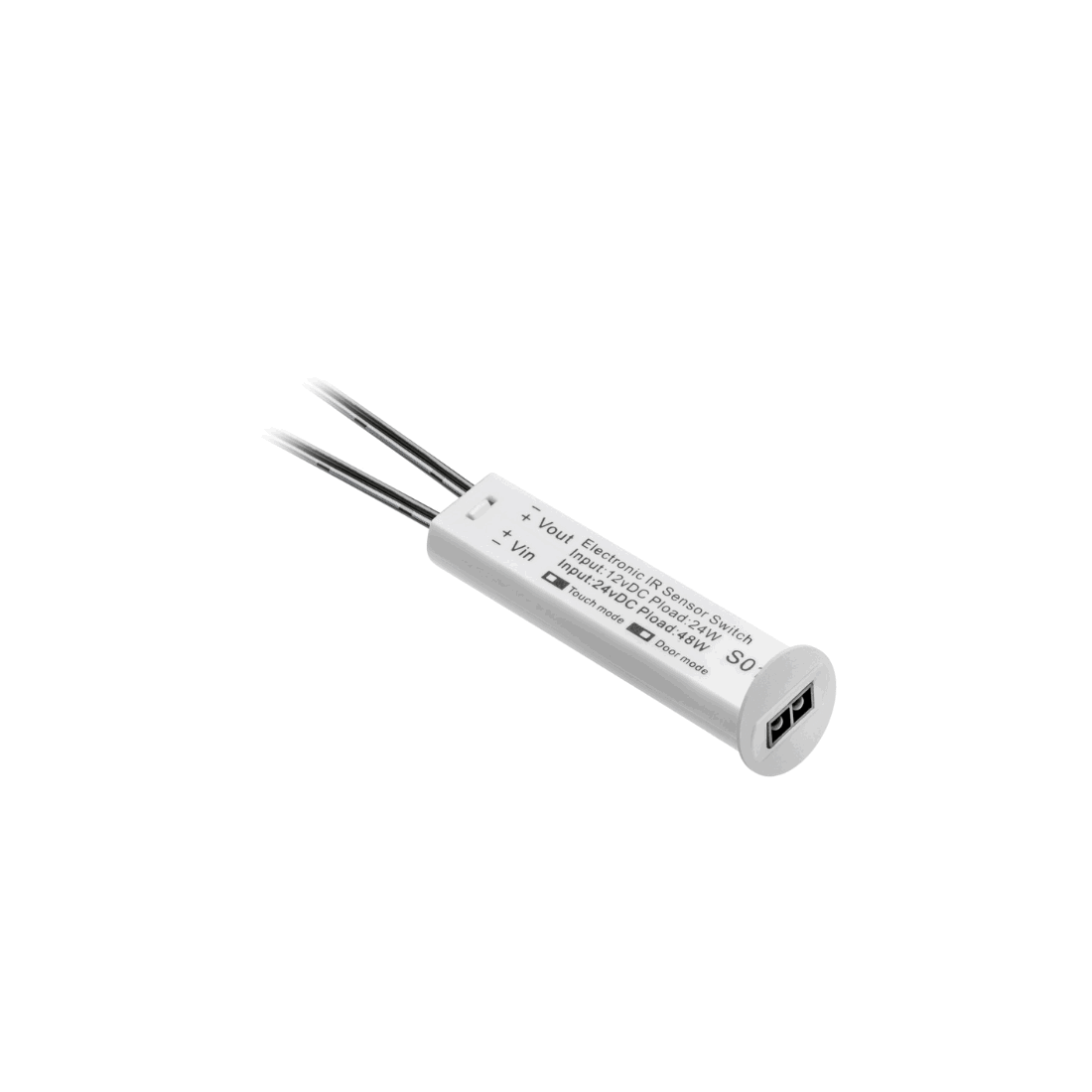 Lysdæmper m. Sensor - 12/24V - 24/48W