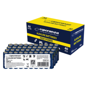 AA batterier - Alkaline batterier - LR6 - 40 stk. pakke