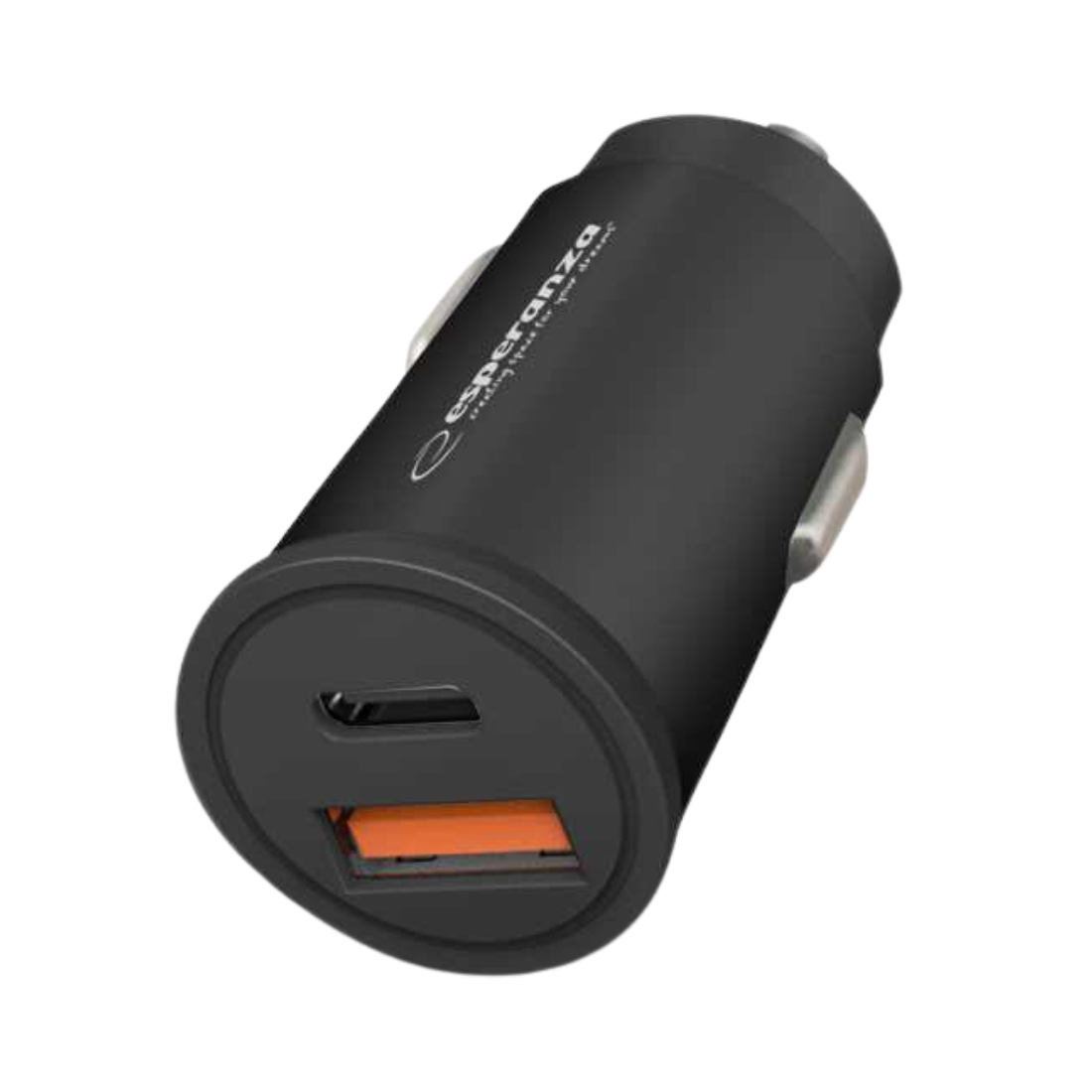 Biloplader - Powercharger - 20W - USB-C & USB-A