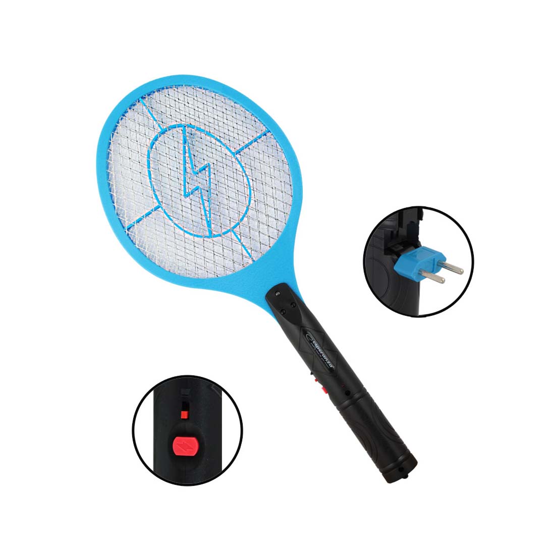 Elektrisk Fluesmækker - Genopladelig - 3500V