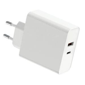 USB C Oplader - USB-C 87W - USB-A 12W - 5-20V - 4.35A - Inkl. Kabel