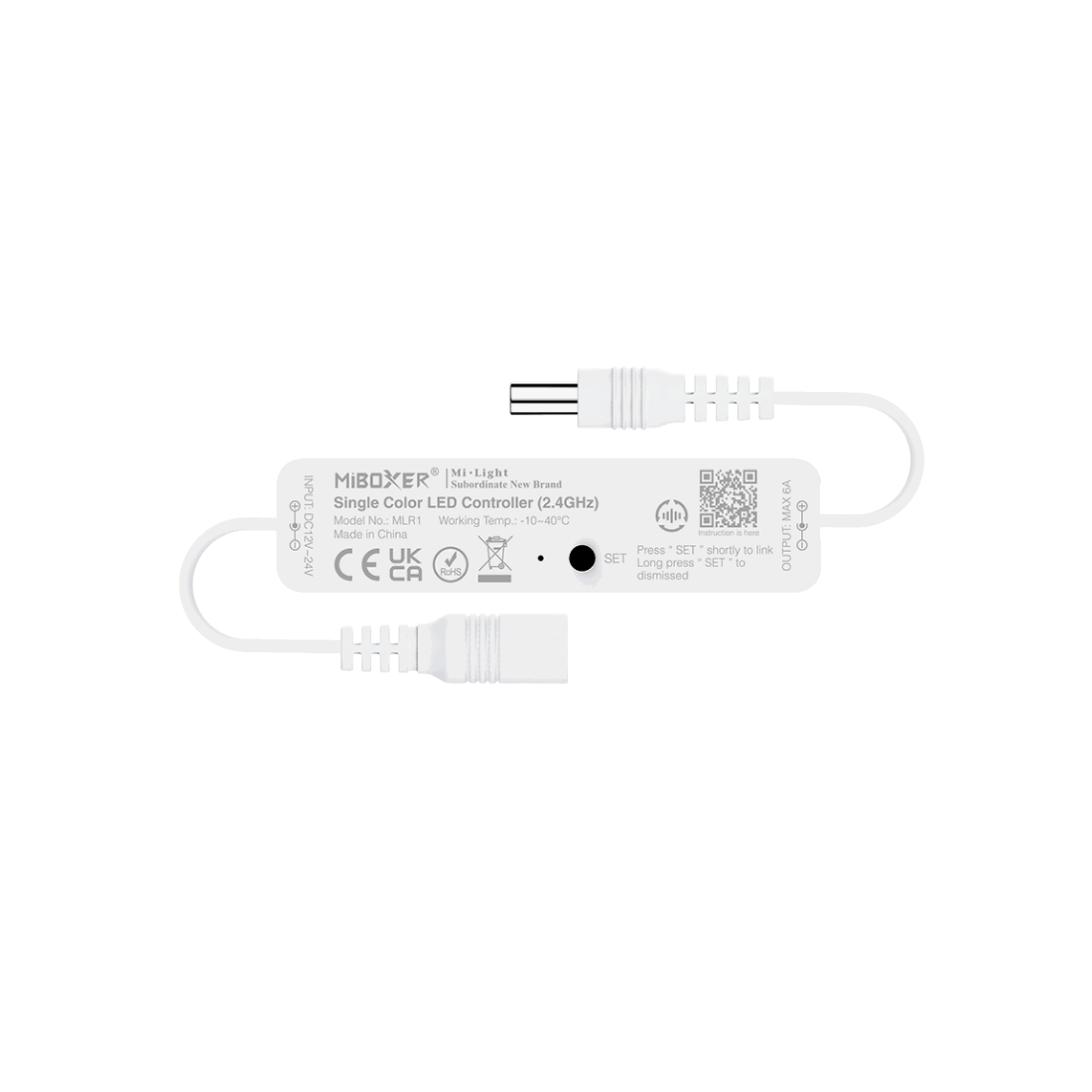 LED Controller - Single Color - 2.4 GHz RF - 12/24V - MLR1