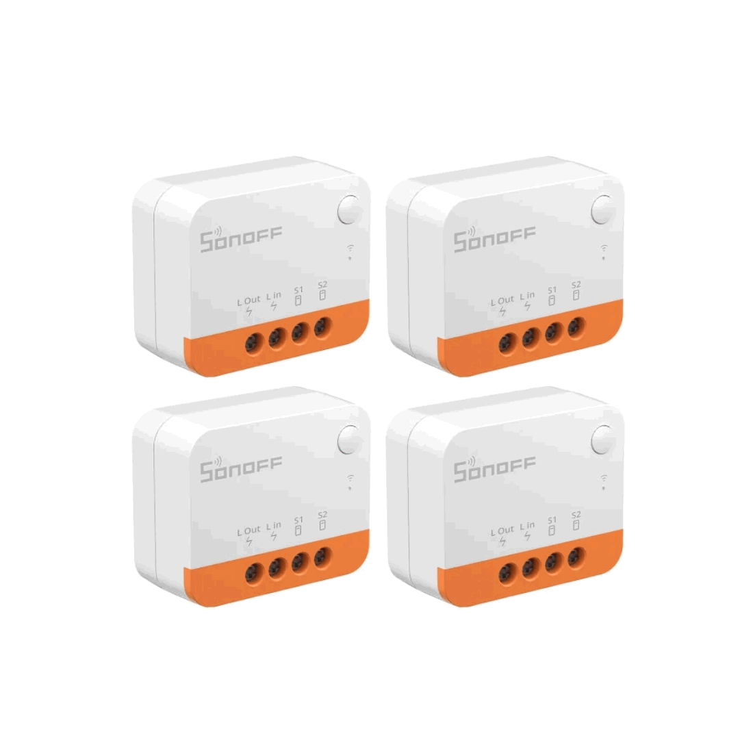 4x Sonoff  ZBMINI Extreme - Zigbee Smart Switch (ZBMINIL2)