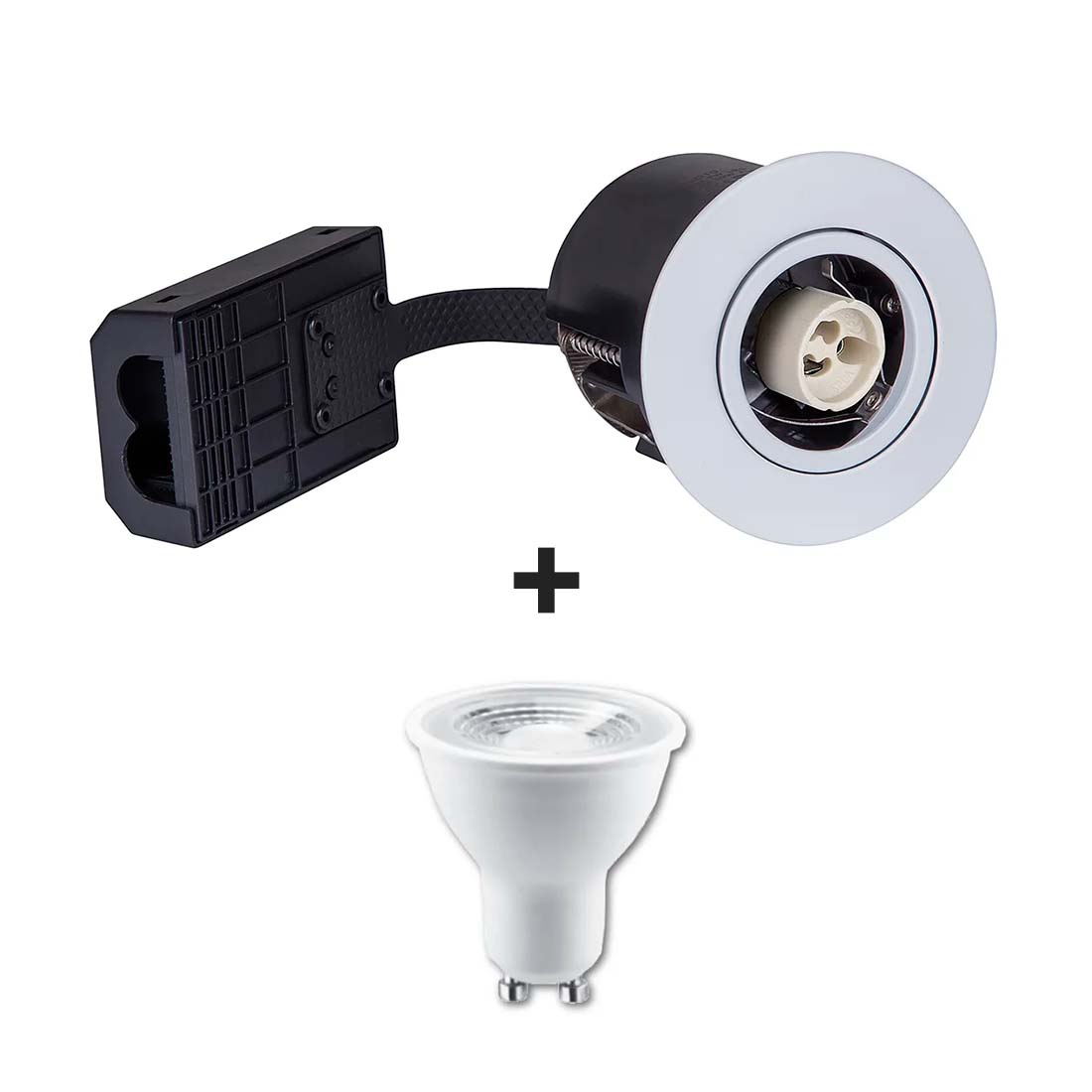 LED Spot Samsung - Mat Hvid - VENTA - Gu10 - 230V (Ikke-Dæmpbar)