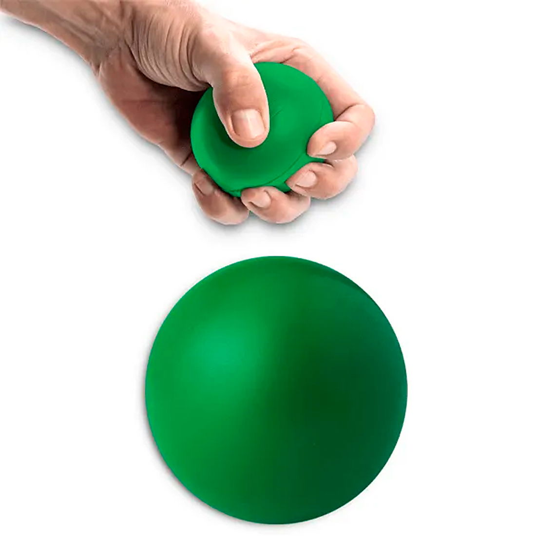 Stress Bold - Grøn - Klemmebold