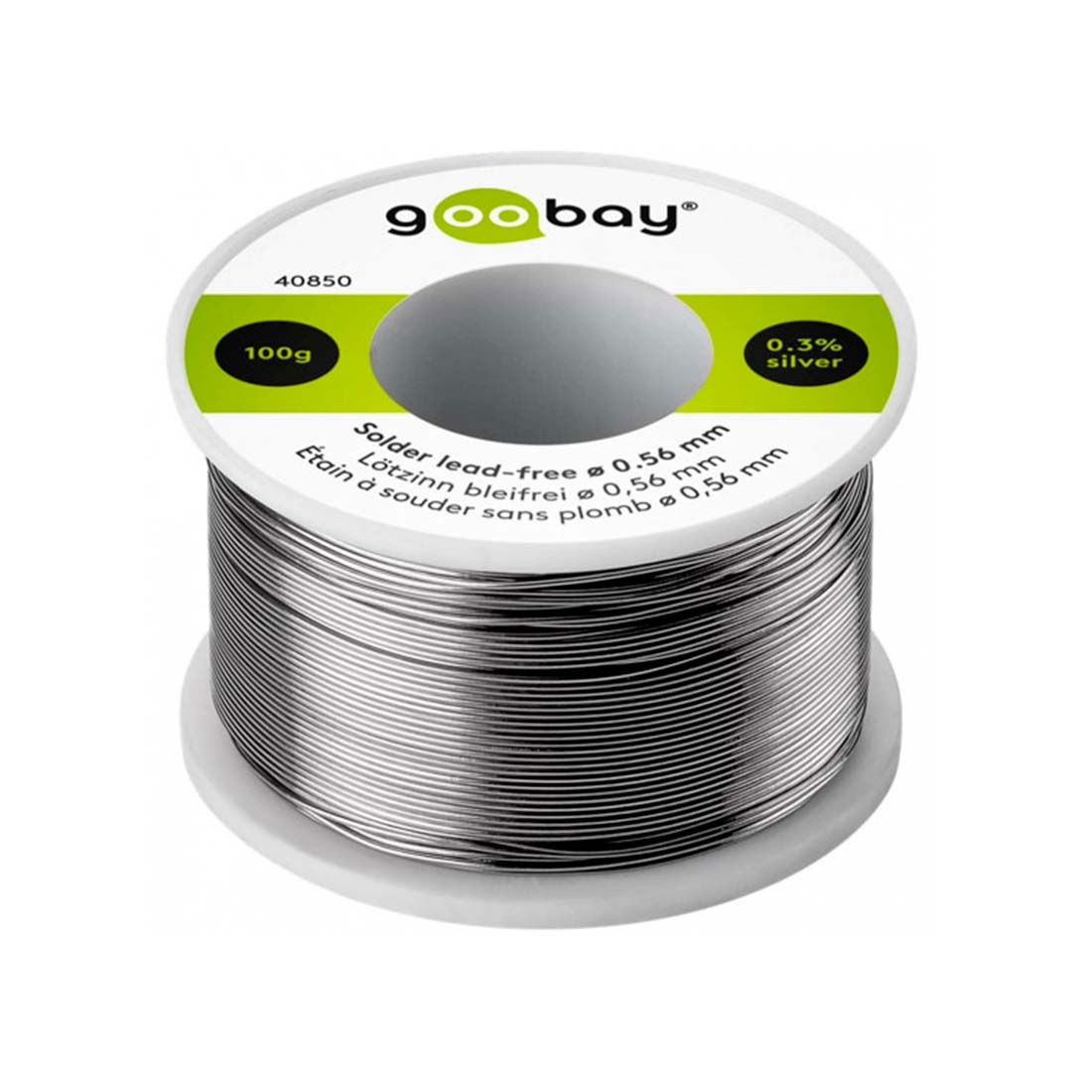Loddetin - Ø 0.56mm - 100g - Blyfri