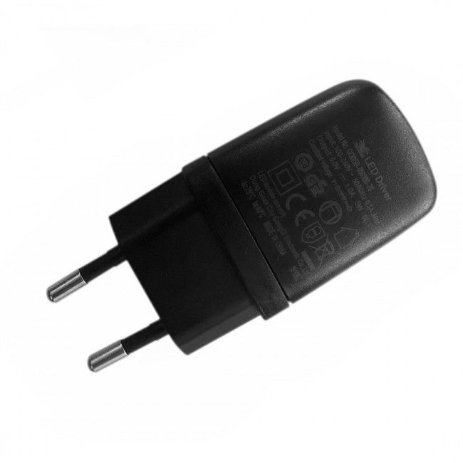 USB Oplader - Sort - 5V adapter - 1A