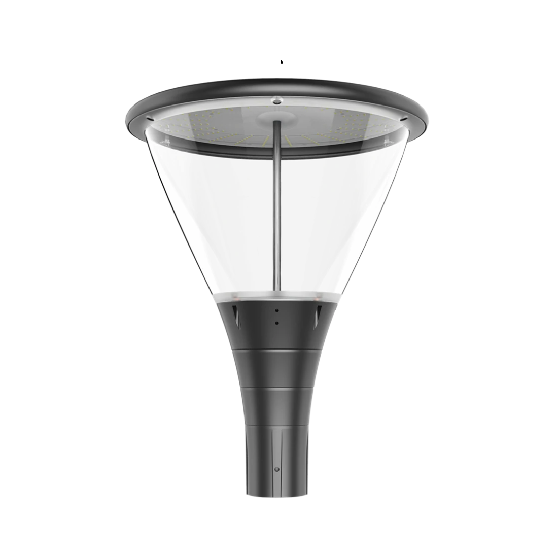 Gadelampe - 30W - 4000K - 4500lm - IP66 - Sort - LED
