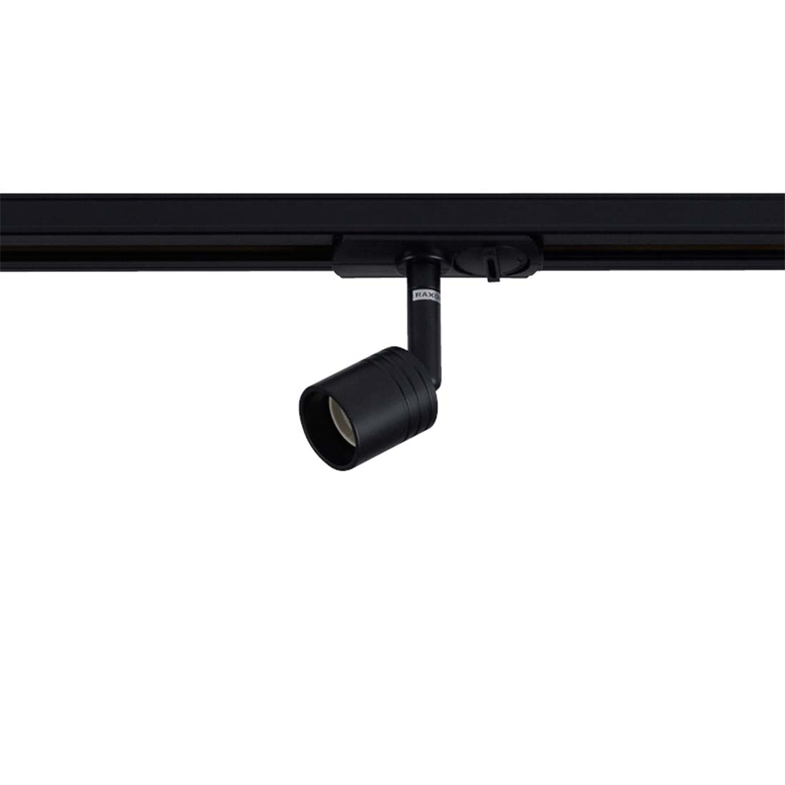 Skinnespot - Gu10 - 1-Faset - Sort - IP20