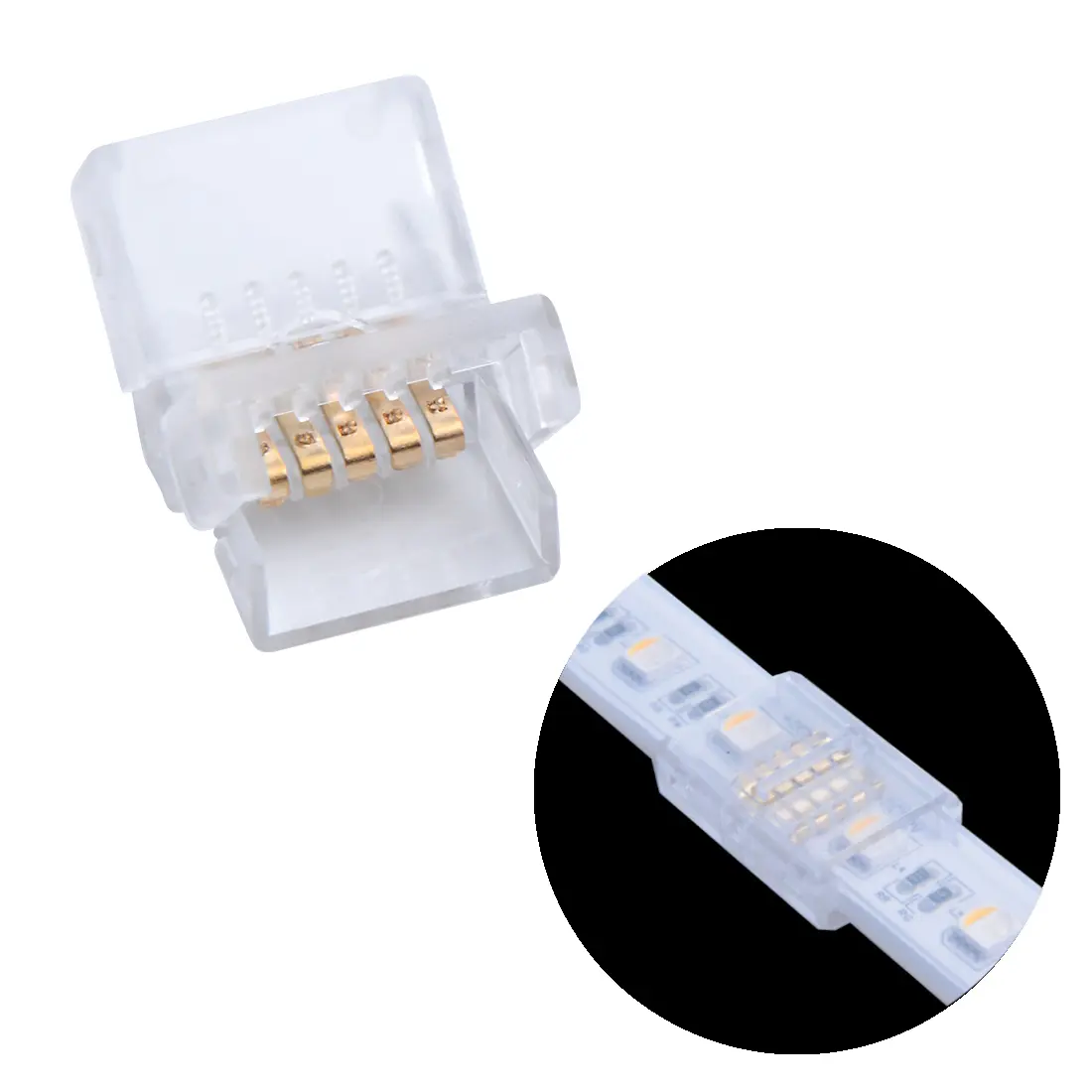 Samlestykke RGBW 4 in 1, 12mm