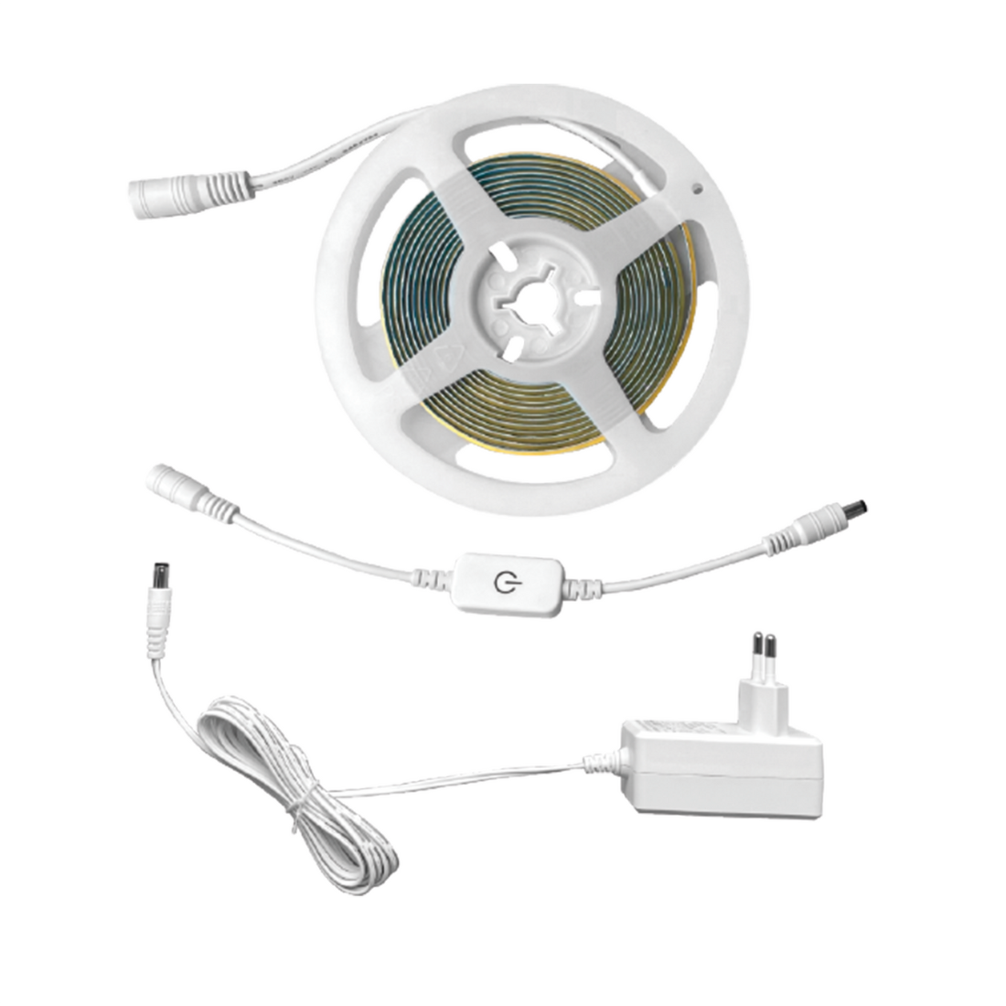 COB LED Strip Sæt 3000K - 3m - inkl. driver og dæmper