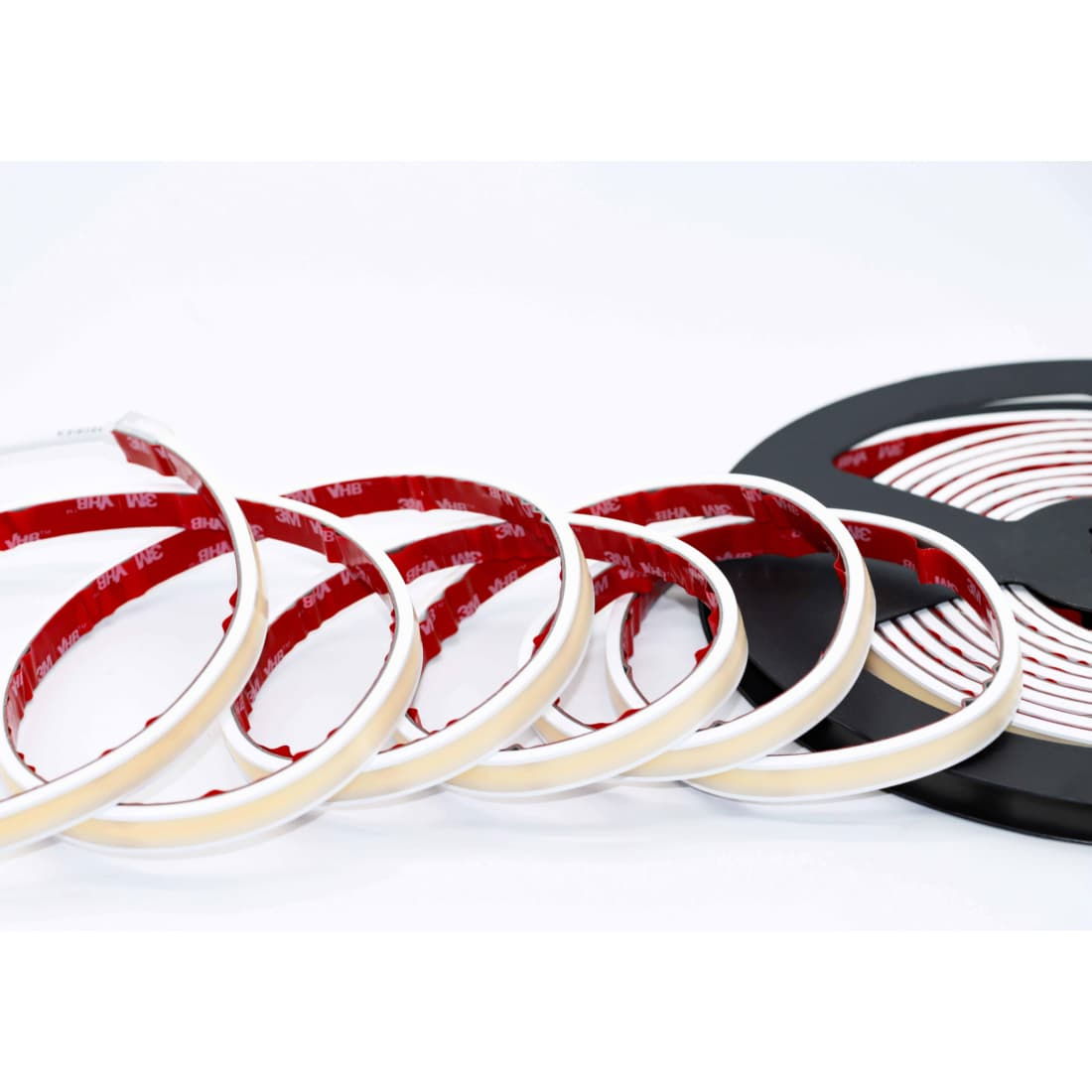 COB Udendørs LED Strip - 6m - 10mm - IP68 - 24V - 3000K - 9W/m