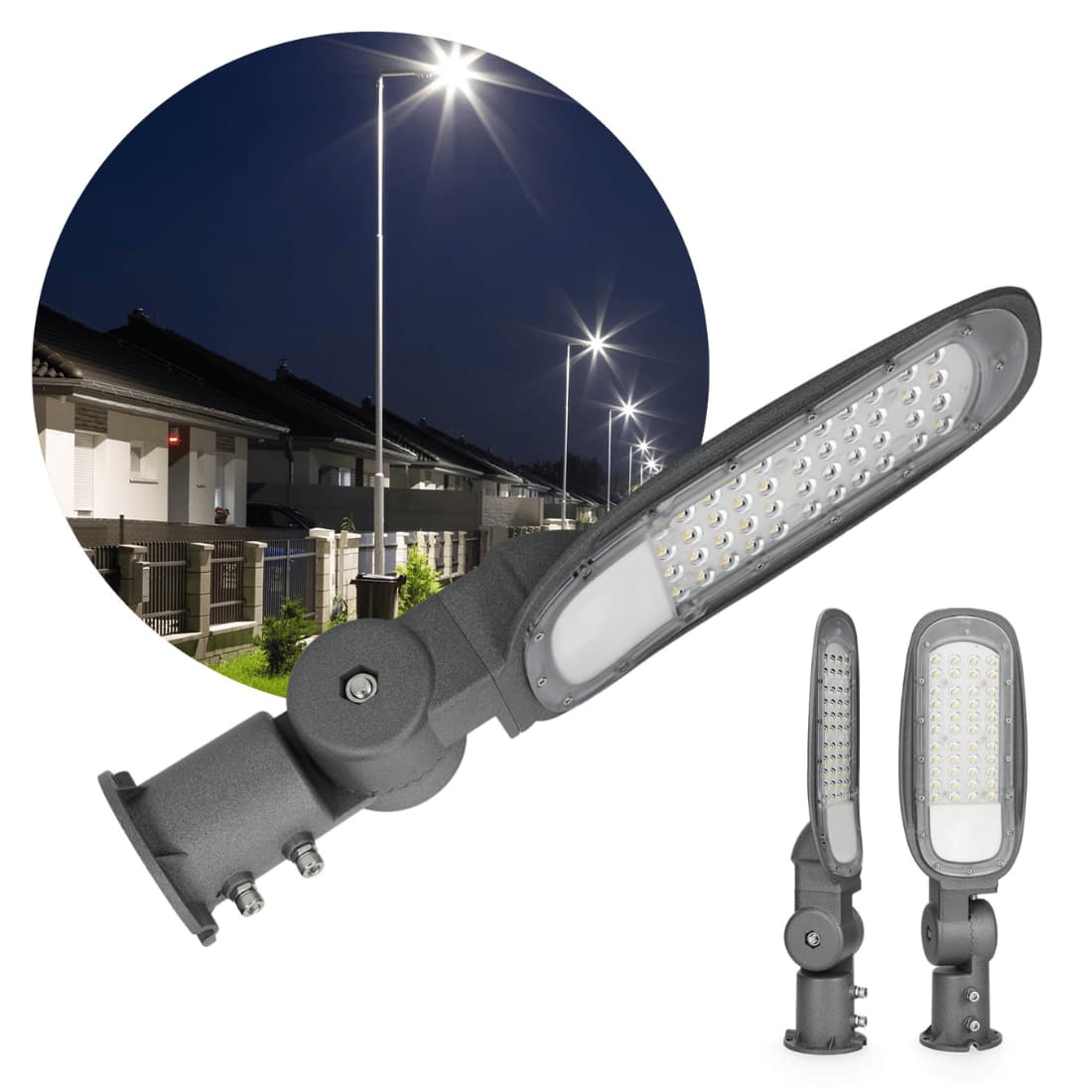 LED Lampe - Gadelampe - 4000K - 5600lm - IP66 - 40W