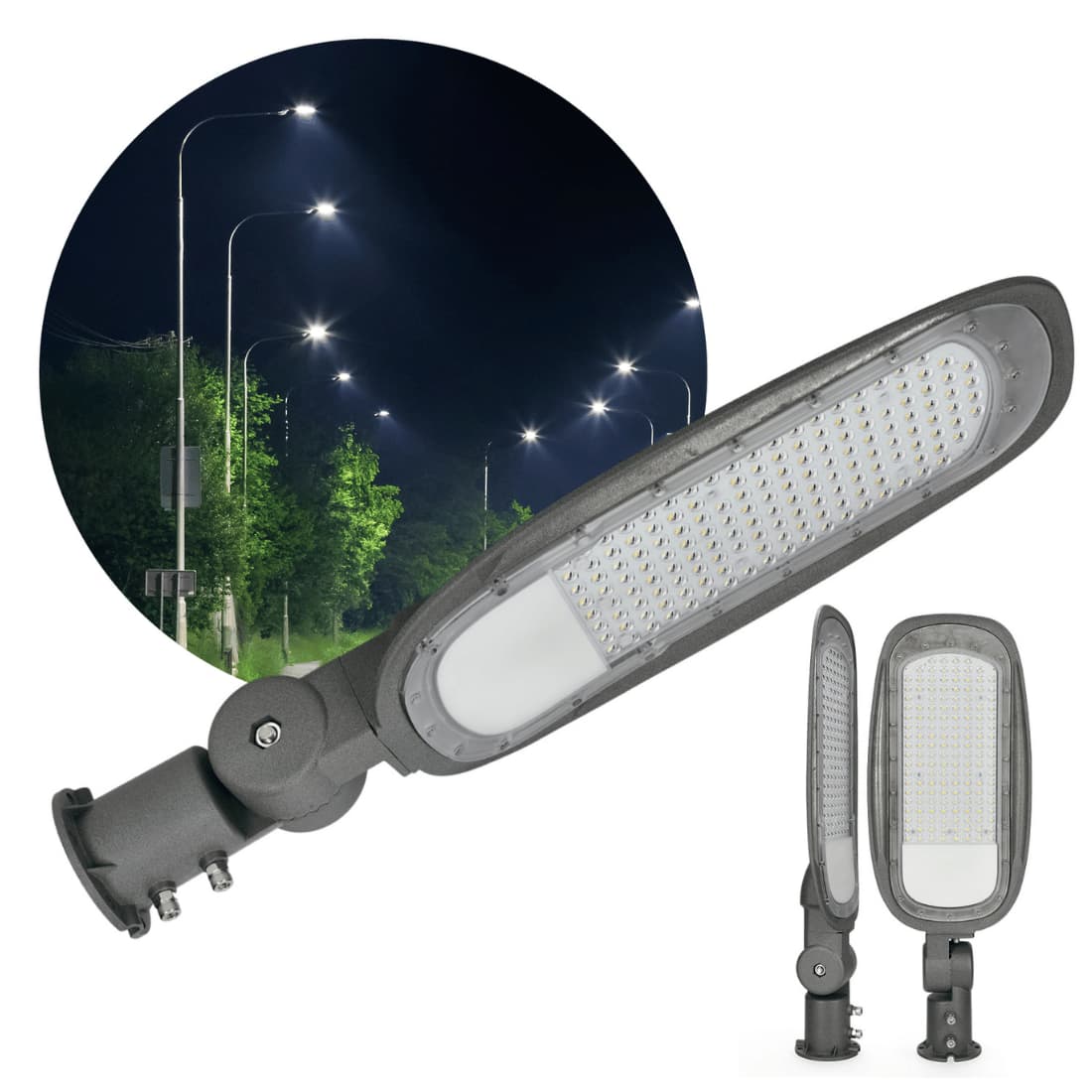 LED Lampe - Gadelampe - 4000K - 20250lm - IP66 - 150W