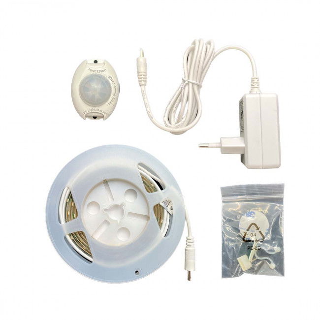 LED Strip Med Sensor - Bedlight - Lys Under Sengen - 1.2m