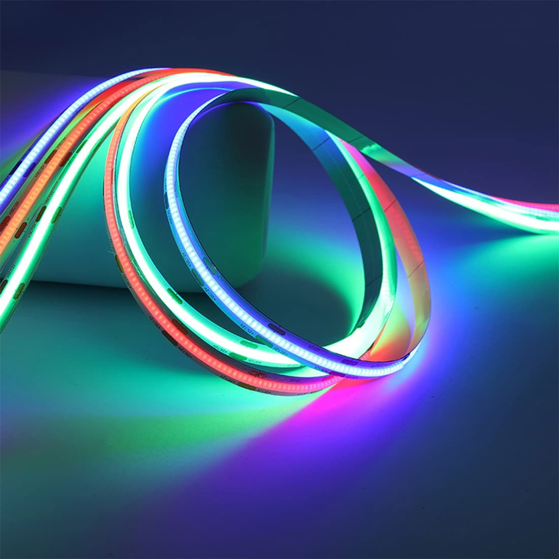 COB LED Strip RGB - 10mm - IP20 - 24V - 15W/m - 840LED/m - 5m