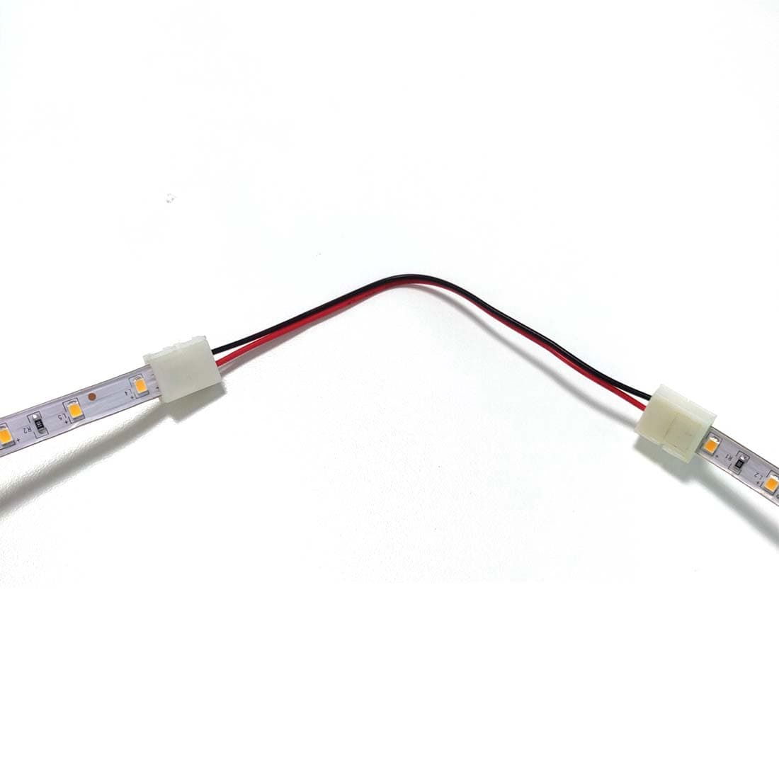 Ledningssamling - 10mm - IP20 - SMD LED Strip - Enkelt Farve LED Bånd - 2 pin