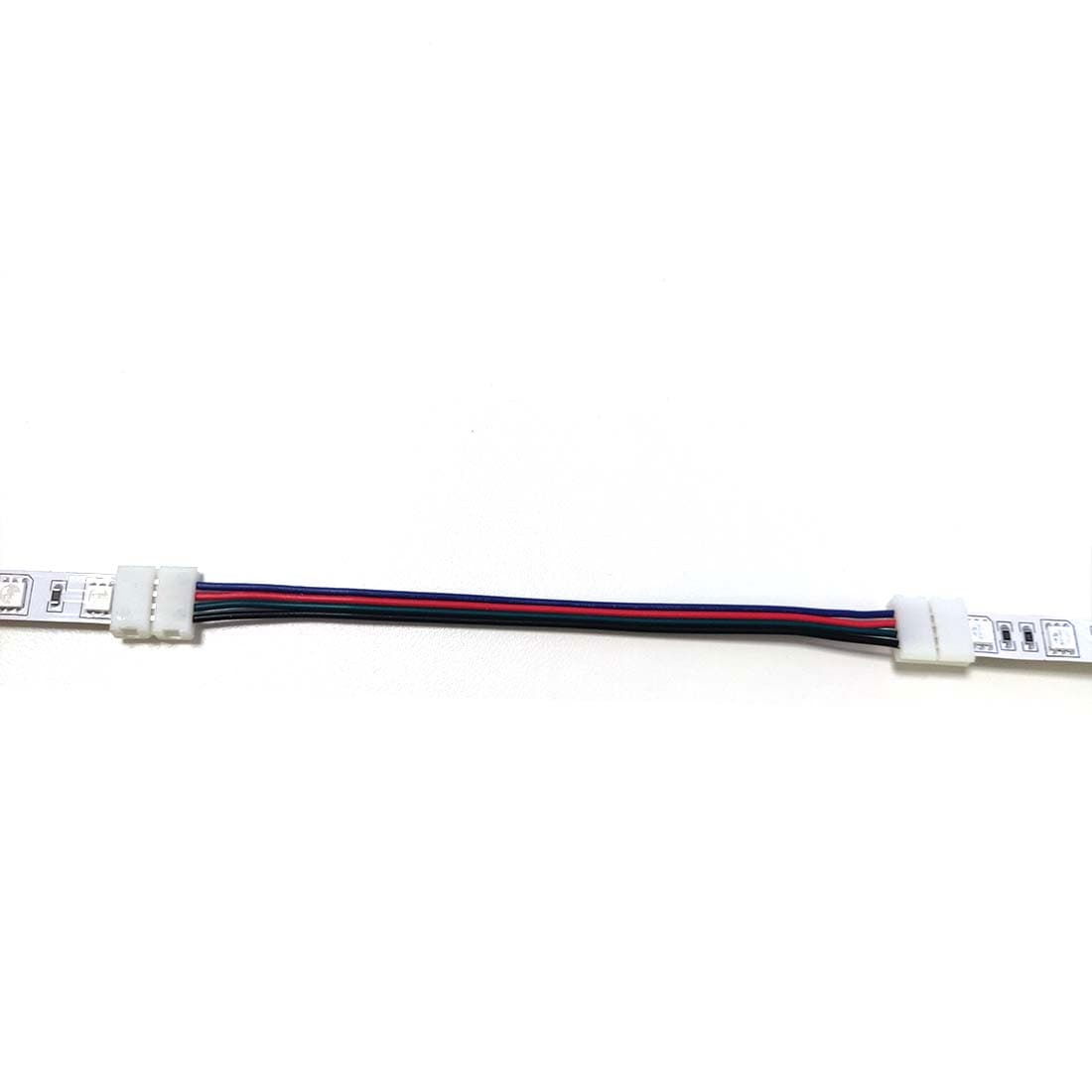 RGB Ledningssamling -10mm - IP20 - SMD LED Strip - 4 Pin - Flerfarvet